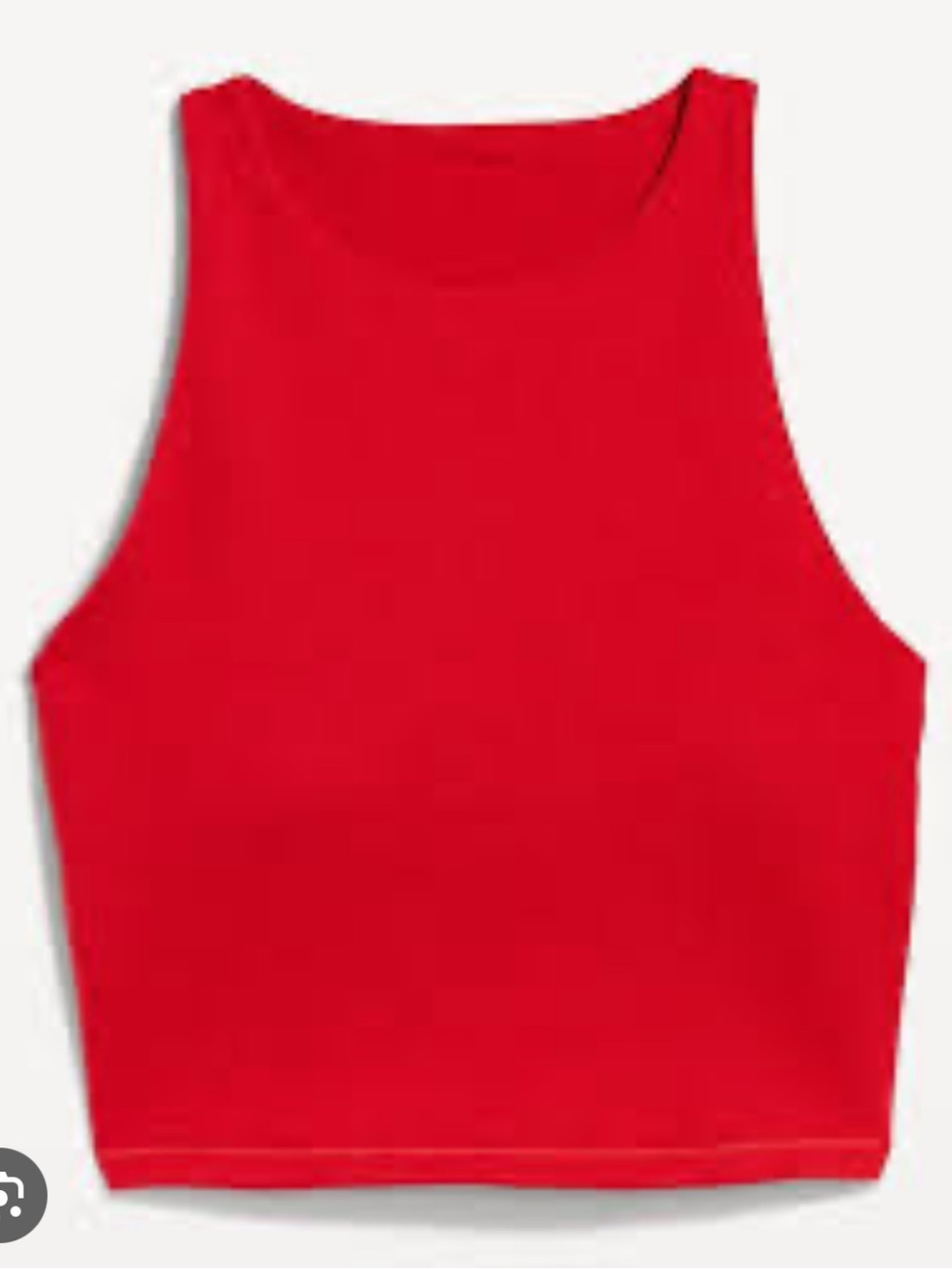 NWT Old Navy CloudComfy High-Neck Longline Sports Bra Tank.